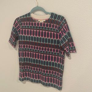 New Boden woven short sleeve top